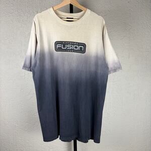 Nintendo Fusion Evanescence Tour 2003 Gradient Tie Dye Large Tee